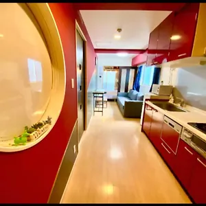  Apartment メルシアター鈍色の風: デザイナーズ心斎橋アパートメント